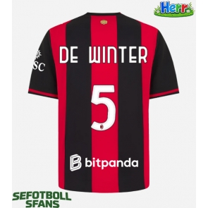 AC Milan Koni De Winter #5 Hemmatröja 2026-27 Kortärmad